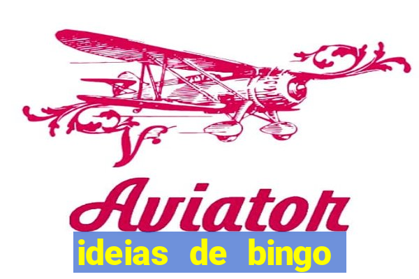 ideias de bingo para o natal